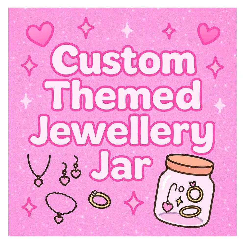 THEMED JEWELRY-ACCESSORY MYSTERY BOX SURPRISE JAR BUNDLE LOT GIRLY PUNK NO JUNK